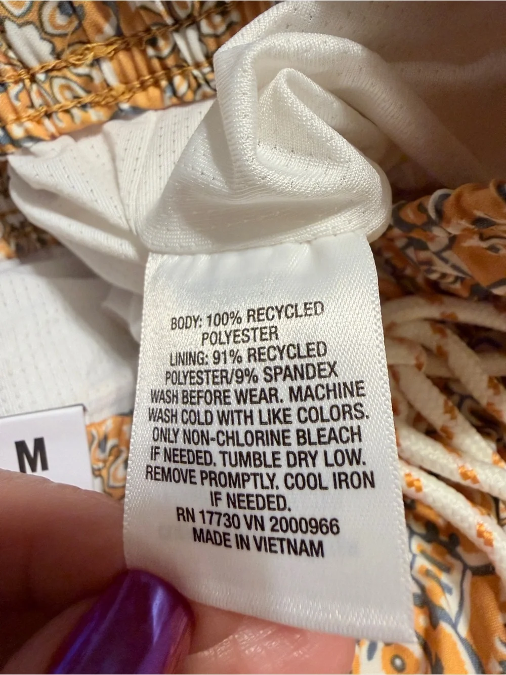 Goodfellow & Co Yellow Floral Tile Swim Trunks NEW